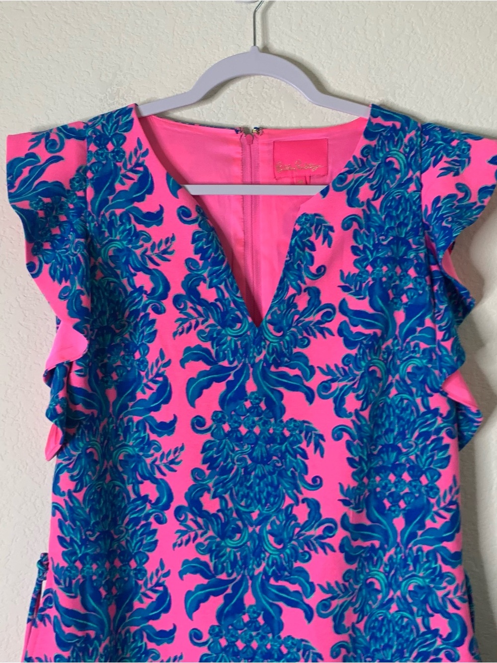 Lilly Pulitzer Astara Romper Dress Prosecco Pink 10 - Picture 4 of 12